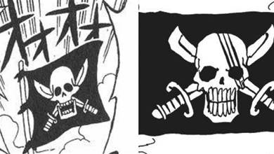 紅髮的海賊旗變了3次，越來越猙獰代表著香克斯的心態？